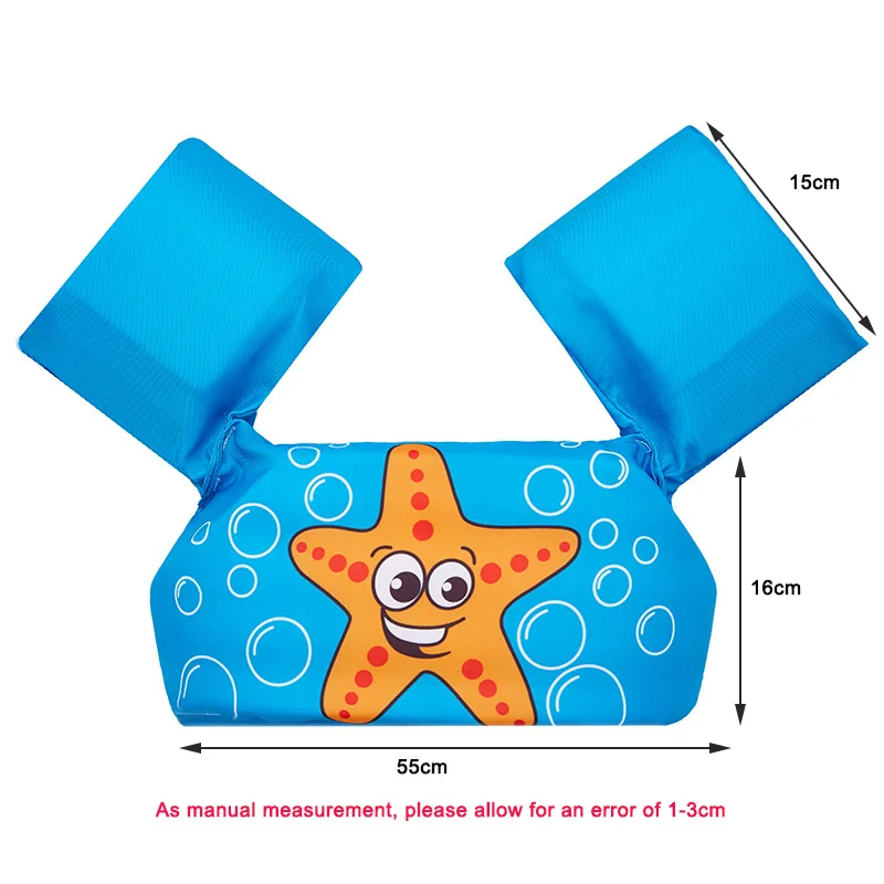 Pool Float Accessory Learning Swimming Vest Foam Buoyancy Armbands Better than Inflatable Ring