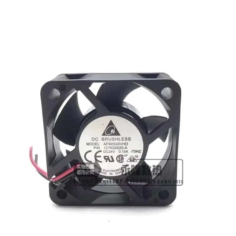 

Original AFB0524VHD 50 * 50 * 20MM 24V 0.15A 5CM dual ball frequency converter Cooling fan