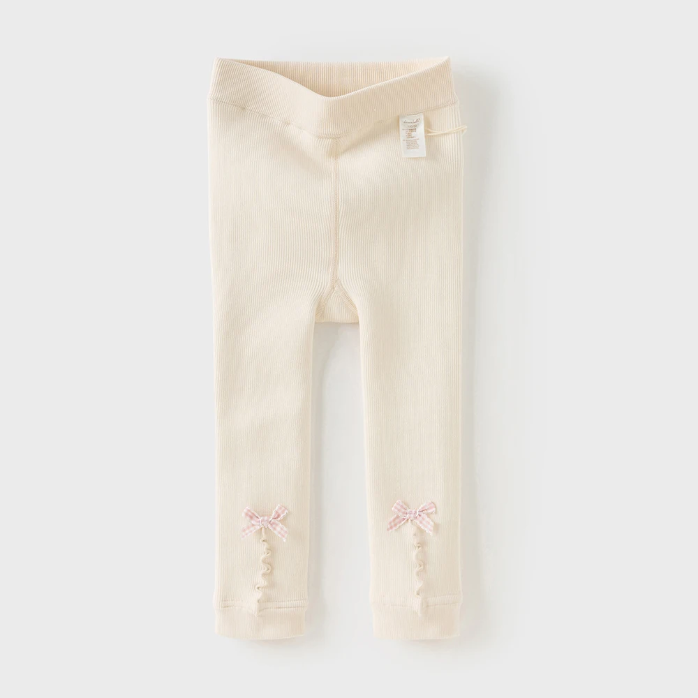 Dave Bella Children Leggings Autumn Winter Baby Girls Fashion Warm Trousers Cute Elastic Pants Outdoor Girl's Clothing DB4254875