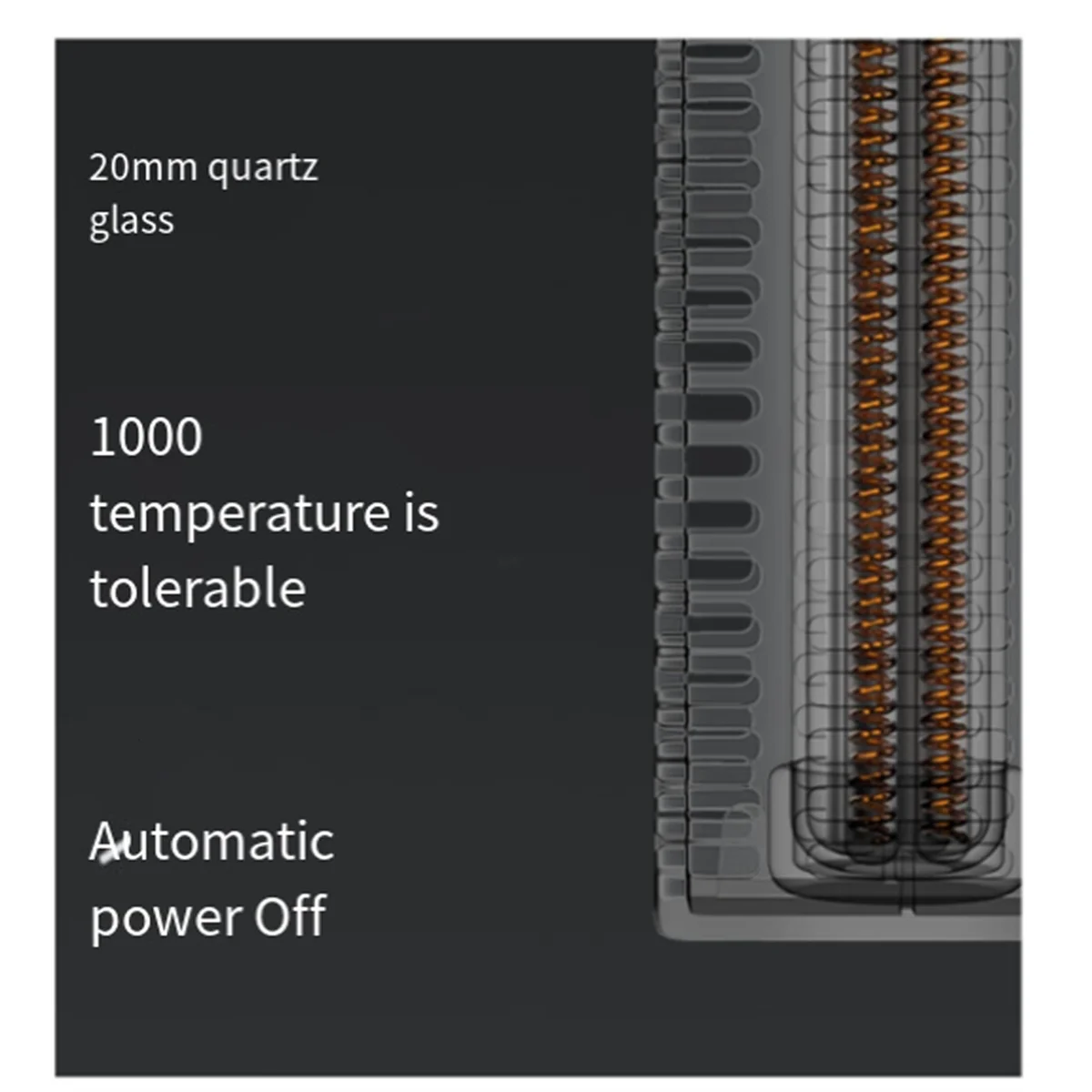 قضيب تسخين T36C منظر طبيعي من الخشب الميت لخزان الأسماك الذكي المخصص MYG100G1