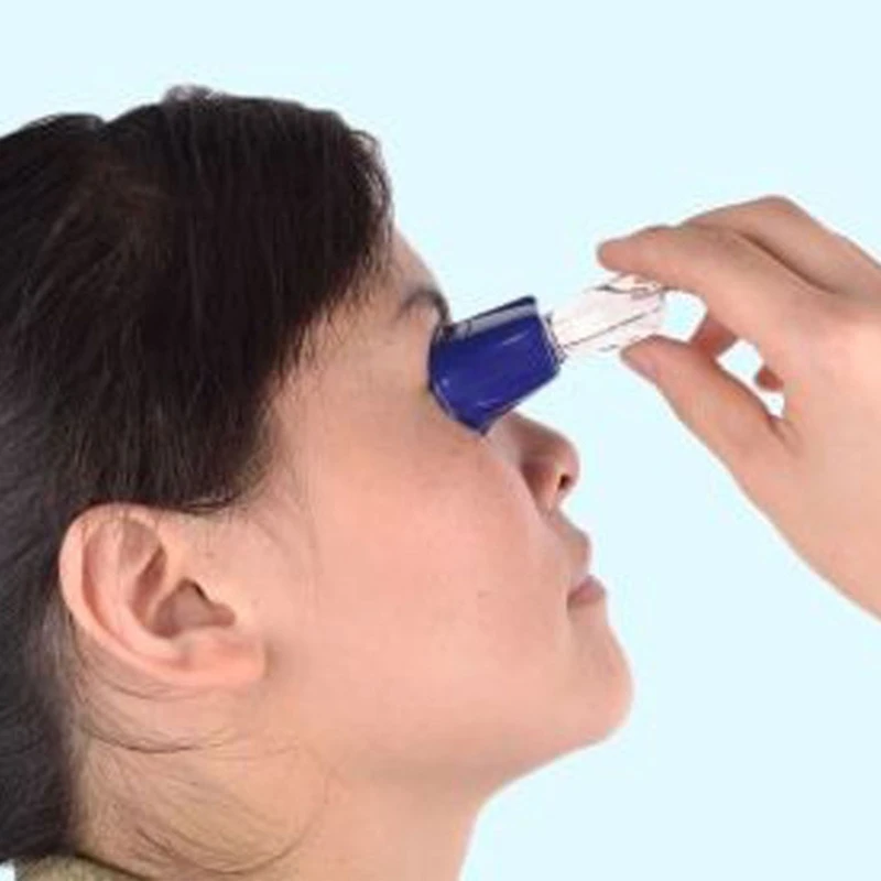 Eye Drop Guide Easy to Use Eyedrop Guide Eye Dropper Guide Eye Drop Helper for All Ages Works