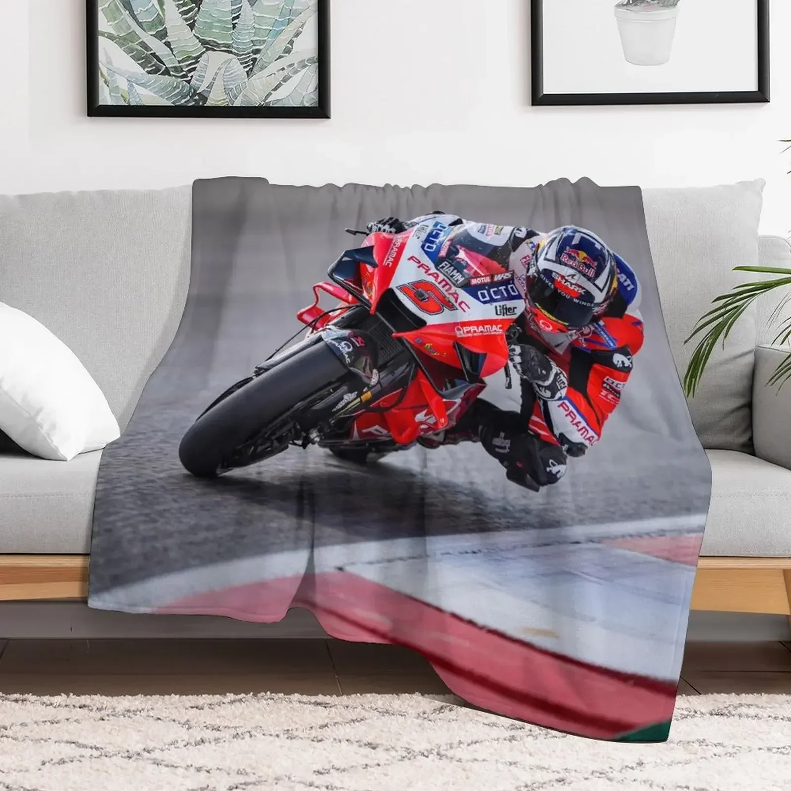Johann Zarco Throw Blanket anime blankets ands Bed Fashionable warm for winter Blankets