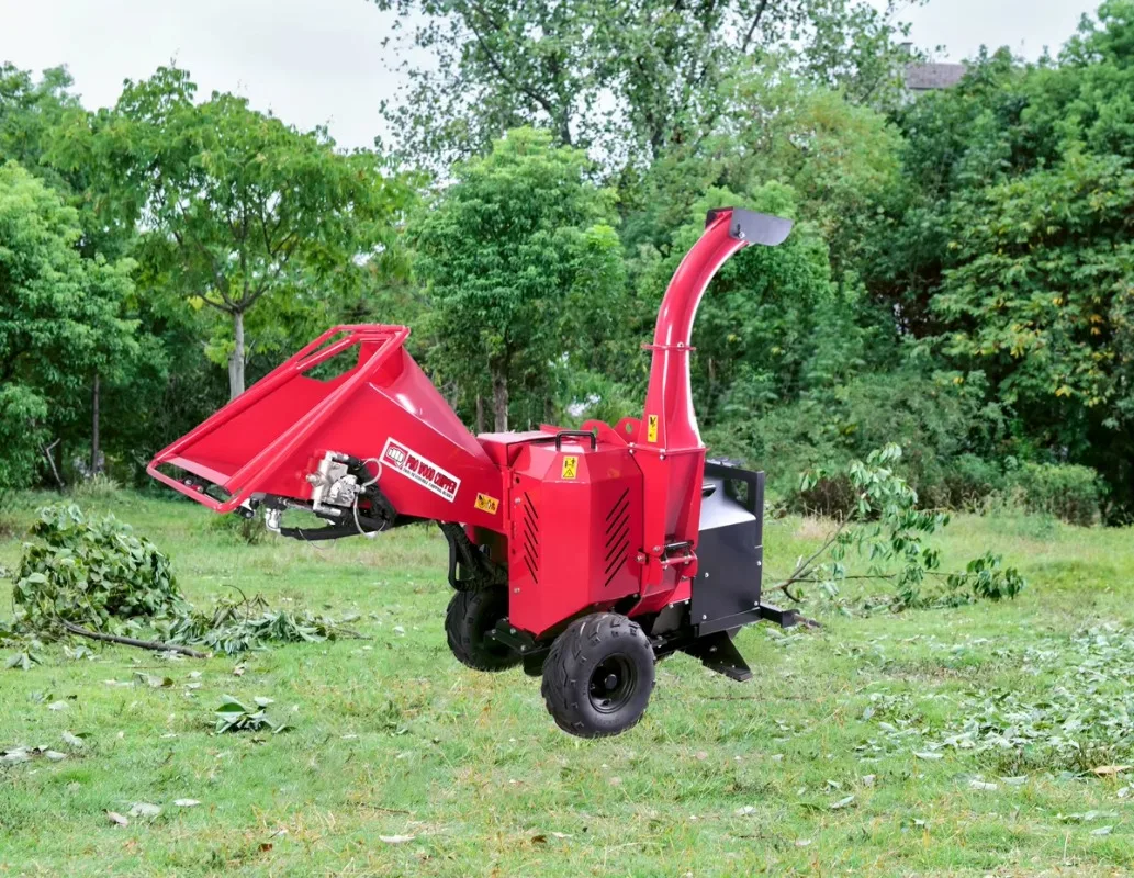 K-max  CE Approved 15HP Auto Feed   Start PTO Wood Chipper Shredder for Garden