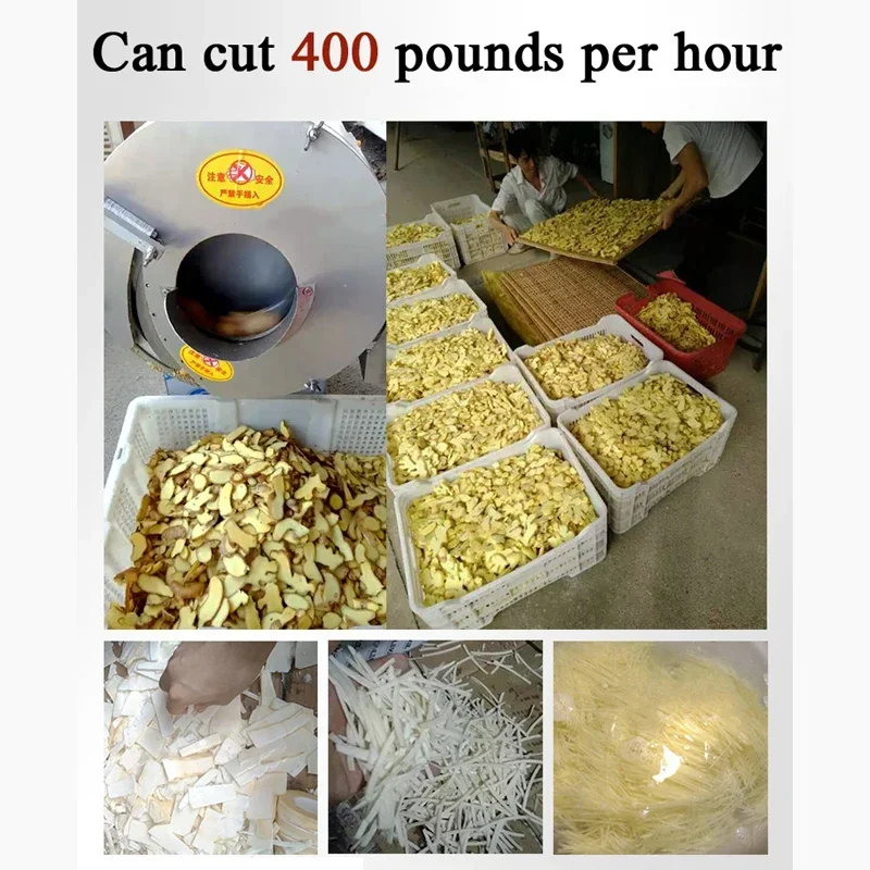 

Автоматическая машина для резки имбиря, измельчитель картофельных чипсов, нарезка измельчения моркови, Julienne Strip, машина для резки овощей
