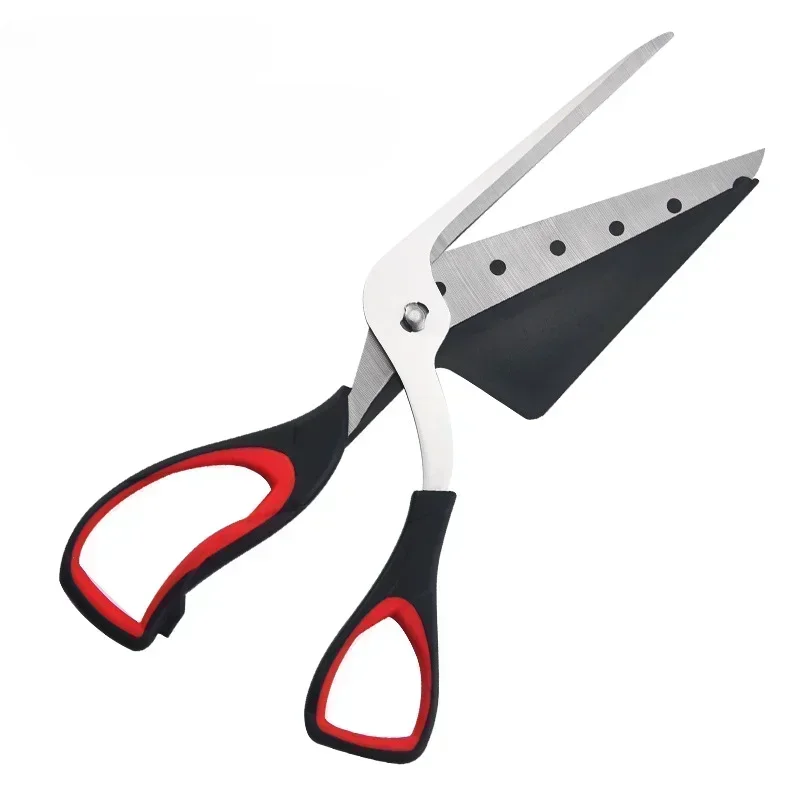 Professional Pizza Scissors Detachable Sharp Stainless Steel Blade Pizza Cutter Scissors Easy Cutting Pizza Spatula Slicer Tools