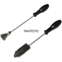 Automotive Diesel Injector Cleaning Brush Injector Seat Cleaning Maintenance Tools Iron Brushes