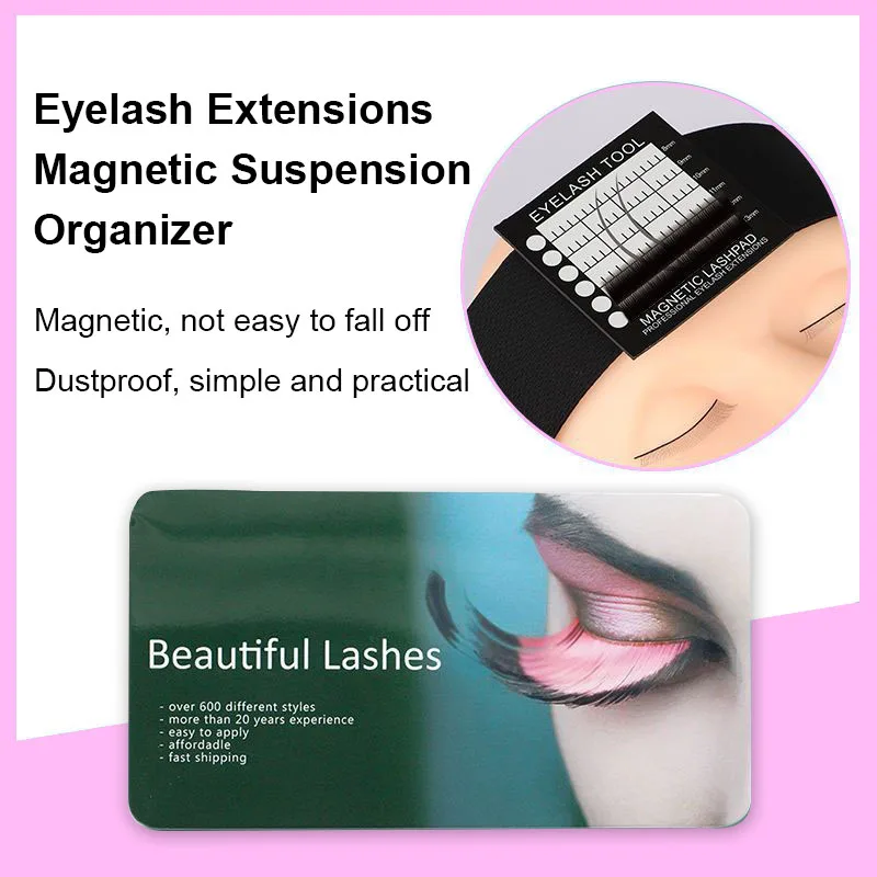 

Magnetic Grafting Eyelash Headband Headscarf Lash Pad Forehead Towel Pad Eyelash Tablet Makeup Tool For Lash Extension Supplies