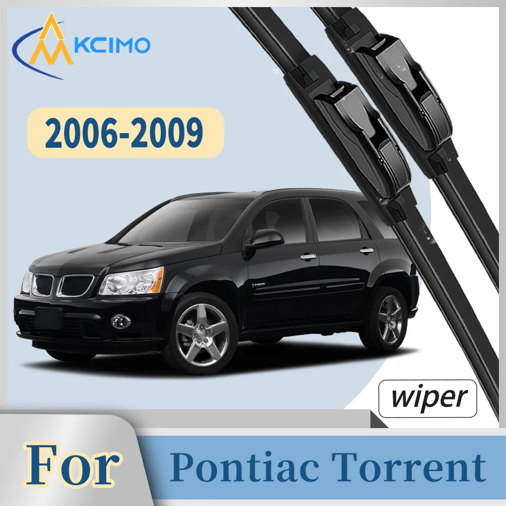

Premium Rubber Front Windscreen Wiper Blades For Pontiac Torrent 2006-2009 Quiet Smooth Wiping Waterproof Windshield Kit 2Pcs