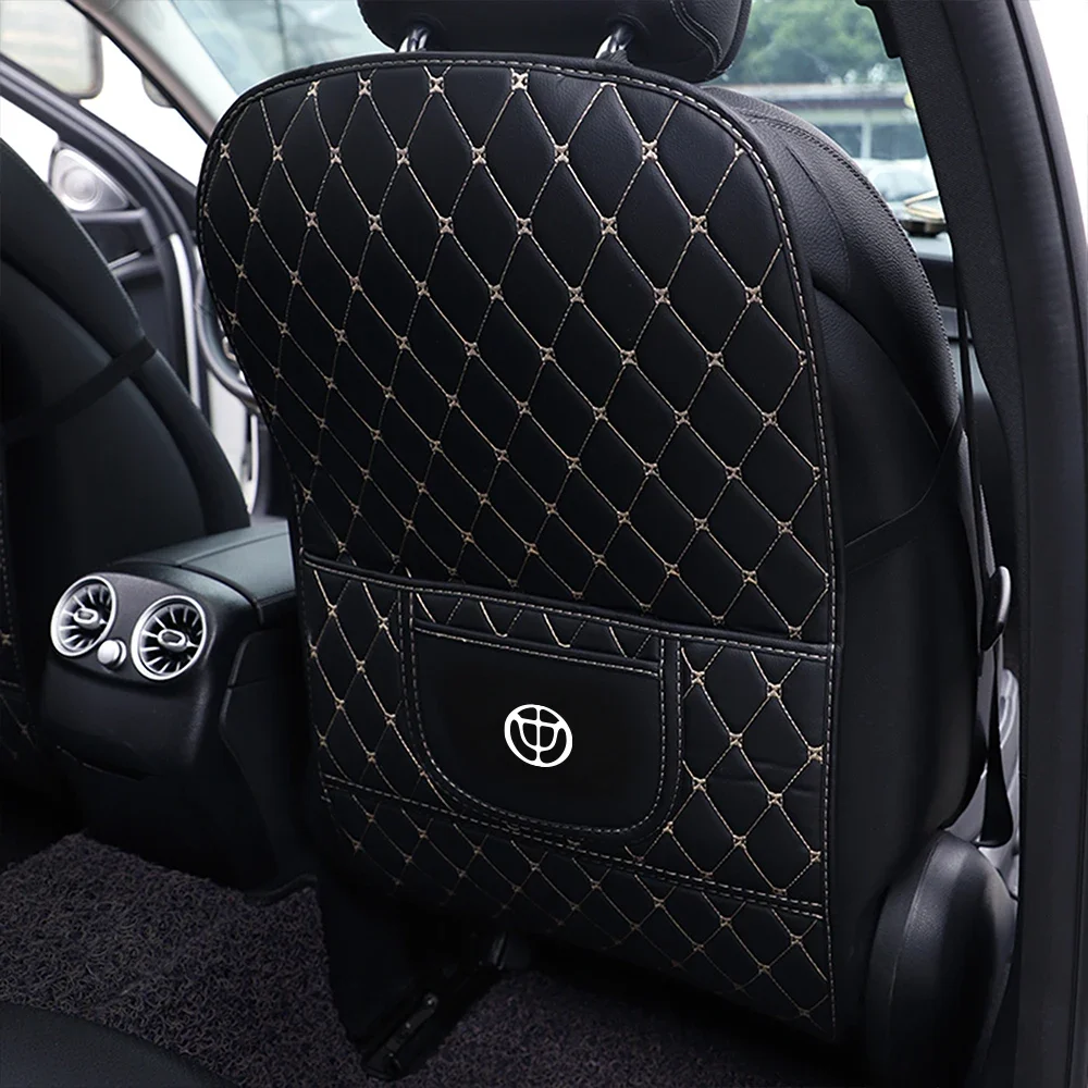 For Brilliance M2 V3 V5 H230 H320 H530 1PCS Car Anti-Kick Pad Seat Back Protector Cover Pad Auto Interior Decoration Accessories