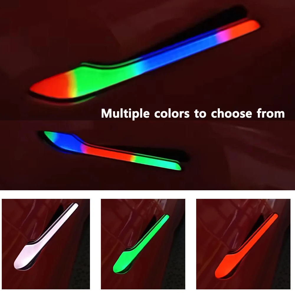 Gen 2 Wireless Full-led Auto Presenting Door Handle For Tesla Model Y 3 New Model Y Juniper YL OEM Fit RGB Rainbow Ambient Light