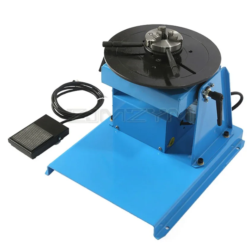 10KG Rotary Welding Positioner Turntable Table 110/220V High Positioning Accuracy Suitable for Cutting, Grinding, Assembly