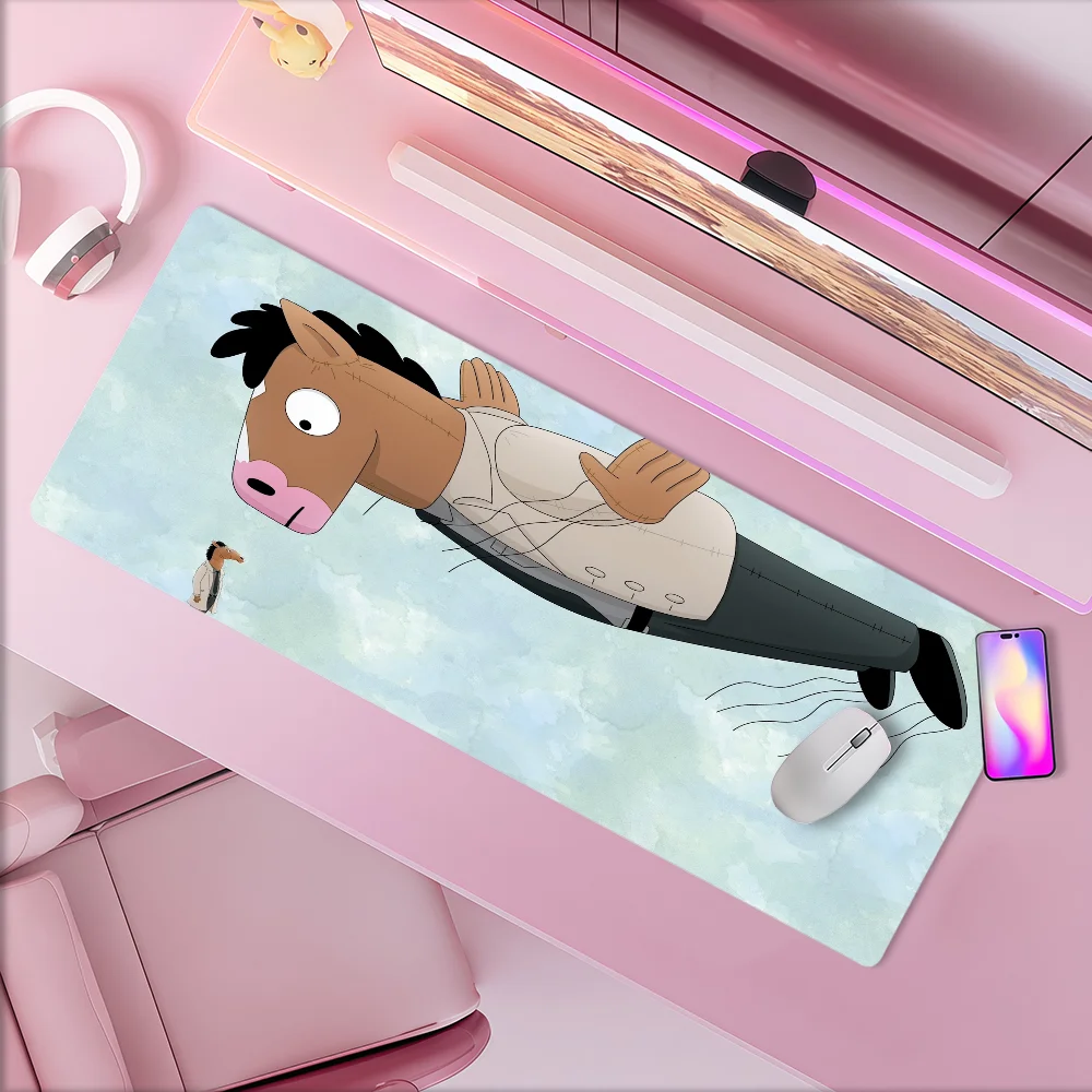 

Cartoon Cute B-BoJack Horseman Mouse Pad Non-slip Thickened MousePad Student Gaming Cushion Large Writing Lockedge Office