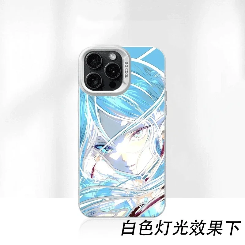 Funda de teléfono bonita Frieren Beyond Journey's End para iPhone 11 12 13 14 15 16 17 Pro Max Plus XR mini Magic Girl, funda a prueba de golpes