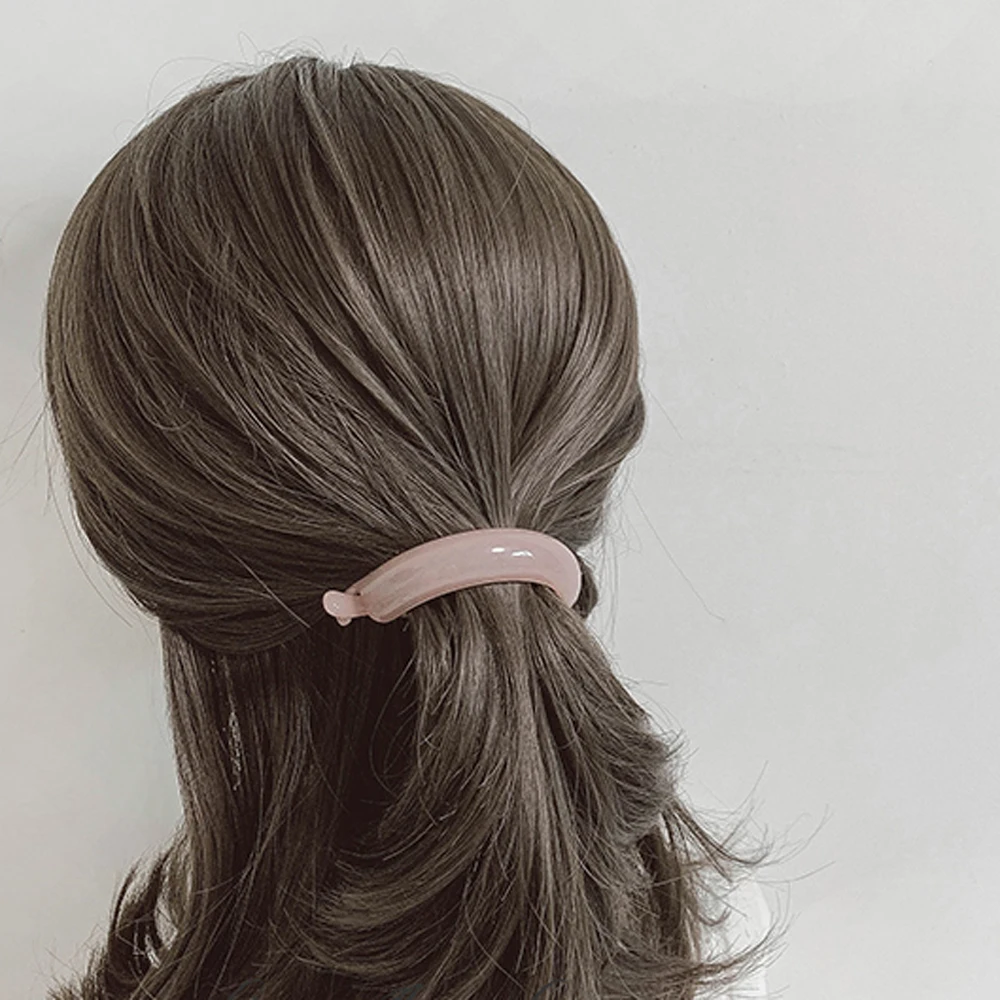 

Women Hairpins Transparent Hair Accessories Hair Claws Ponytail Holder Banana Clip Hair Clips