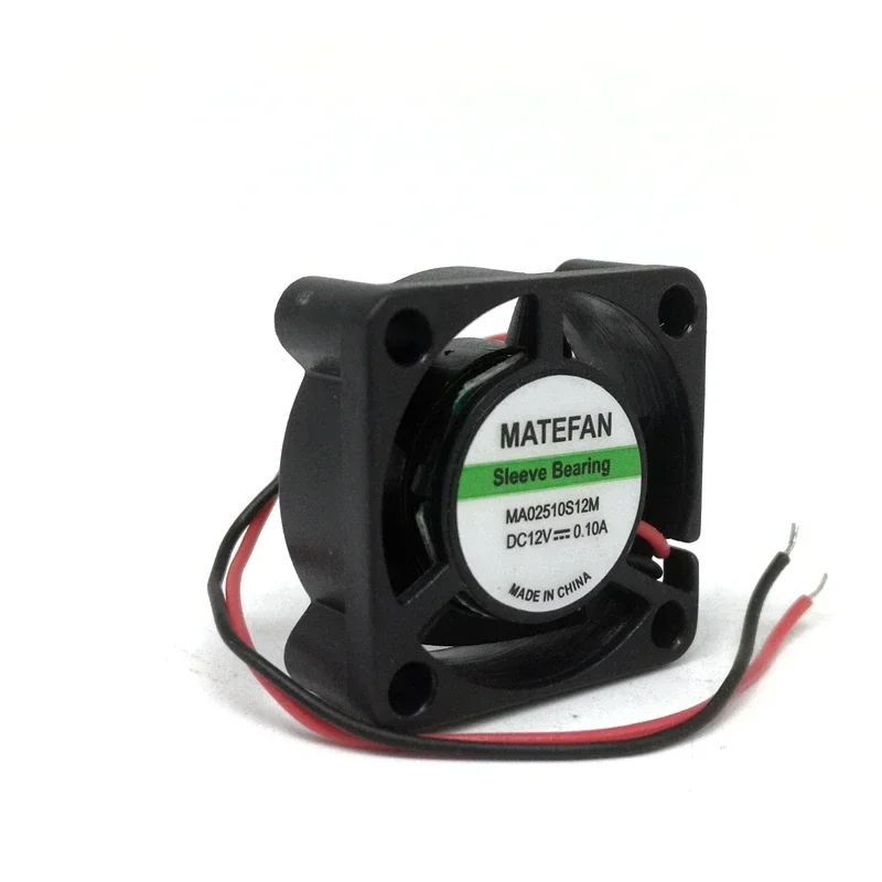 aa 10pcs New Sleeve bearing 2510 25MM 25x25x10MM Cooling fan 12V m.2 SSD Fan with 2pin