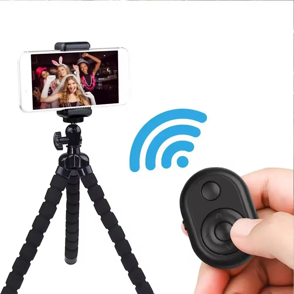 Portable Smart Bluetooth-compatible Remote Control The Short Selfie Micro To Remote Remote Photos Video Take Control Click F2O7