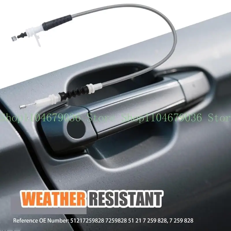 652F Front Left Right Door Hood Release Cable Replacement Door Cable Automotive Accessory Easy Installation 51217259828