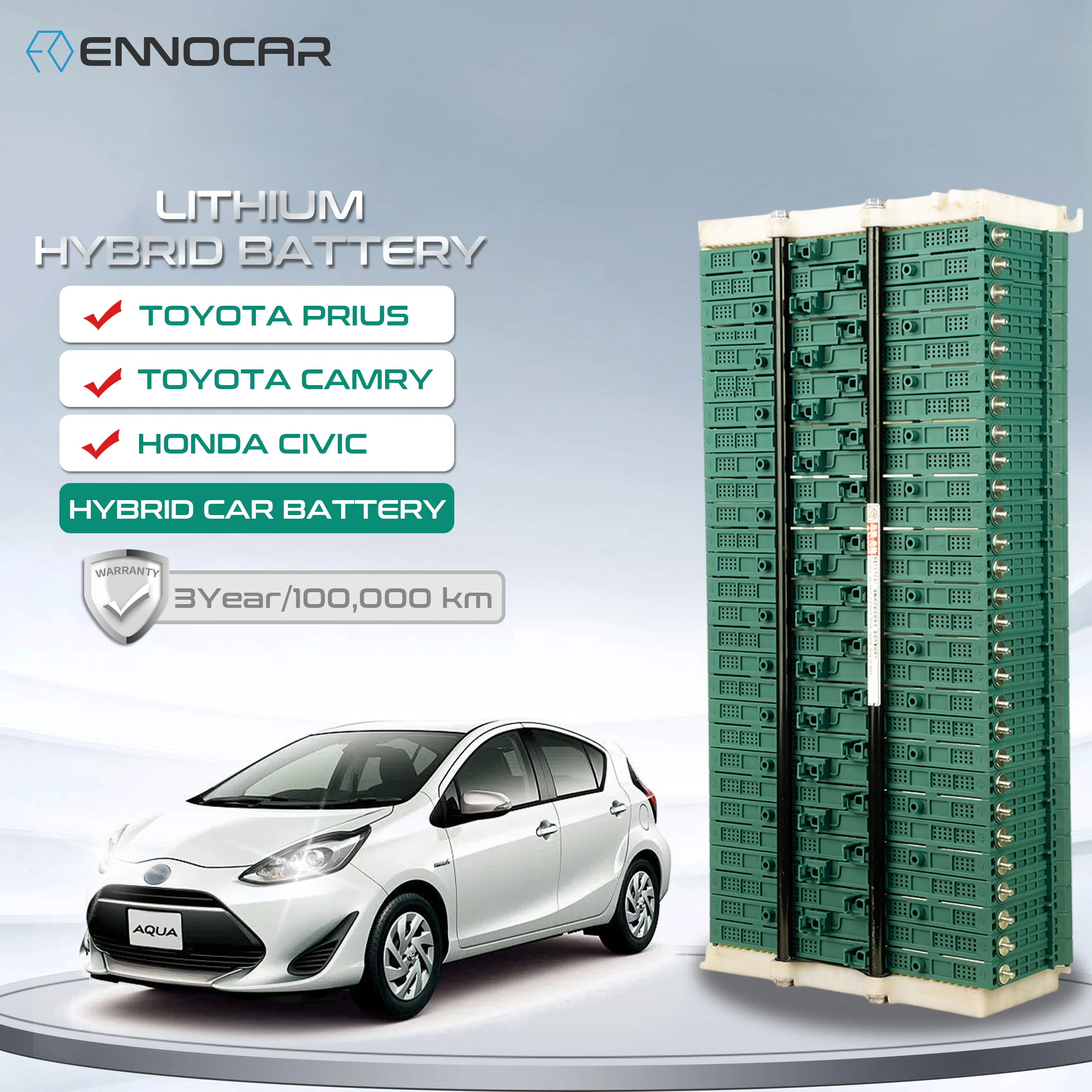 7.2V 6.5AH Ni-mh Upgrade Hybrid Car Battery For G2 2009 Xw20 2008 Toyota Prius Hybrid Lithium Ion Battery Pack Sell