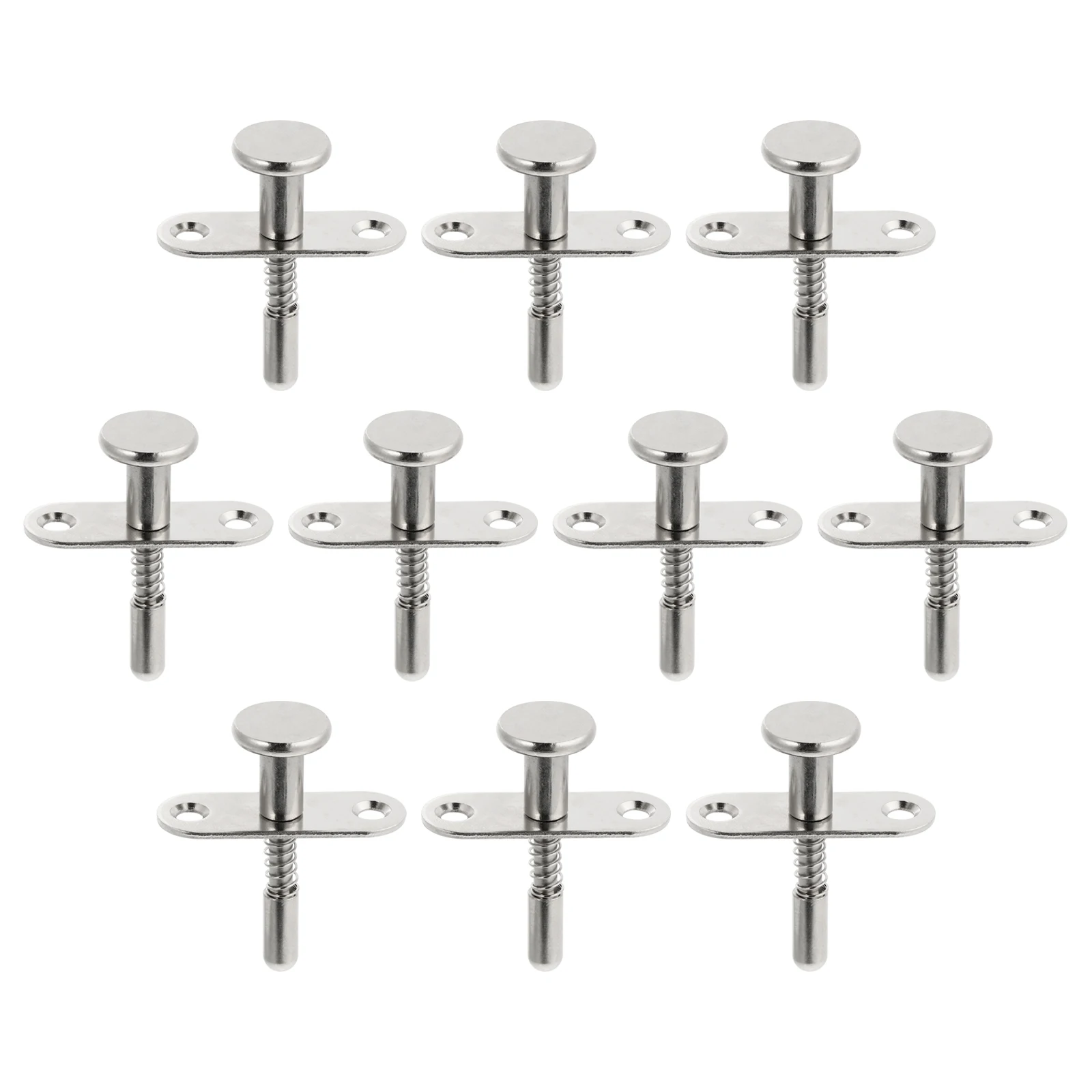 

10 Pcs Baby Bed Spring Latches Iron Furniture Fastening Crib Birdcage Replacement Bolt Lock Safe Install