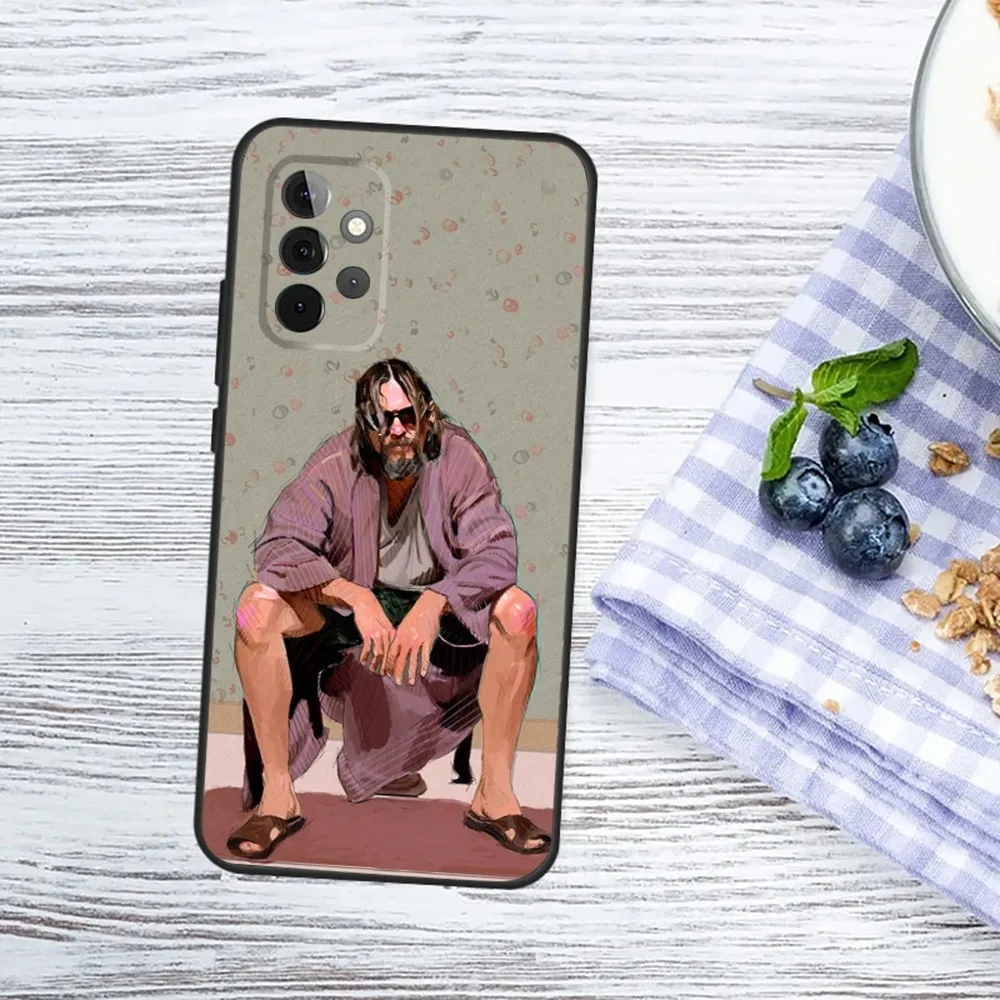 Movie The Big L-Lebowski Phone Case For Samsung Galaxy A13,A21s,A22,A31,A32,A52,A53,A71,A80,A91 Soft Black Phone Cover