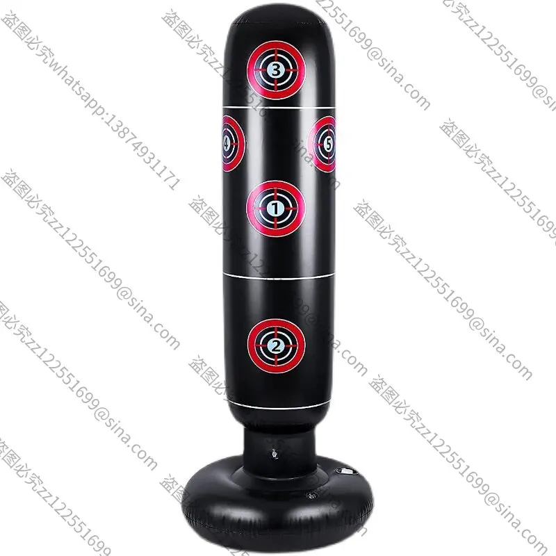 Suitable for Boxing Column Vertical Household Fitness Sandbag, Sanda To Vent and Decompress, Fighting Taekwondo Tumbler