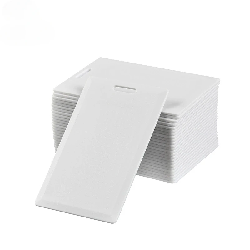 Imagem -05 - Rfid Clamshell Proximidade Cartão Grosso Cartão Branco Puro Hid Prox ii T5577 125khz Pcs