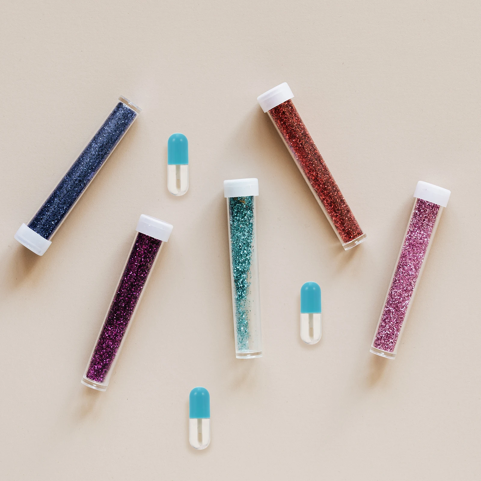 

12Pcs Mini Portable Lip Gloss Tubes Capsule Shape Empty Lip Balm Bottles DIY Refillable Containers Mini Lipstick Bottle