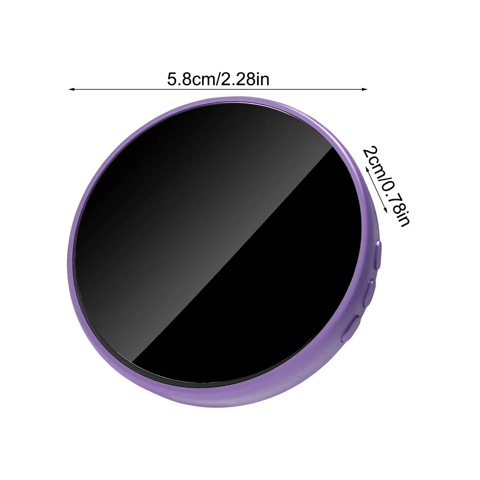 Insignia Digital con Pantalla para Fotos de Anime, Suministros para Exhibición, Insignia Digital Inteligente para Coleccionistas, Fanáticos, Estudiantes, Niños, Adolescentes y Adultos