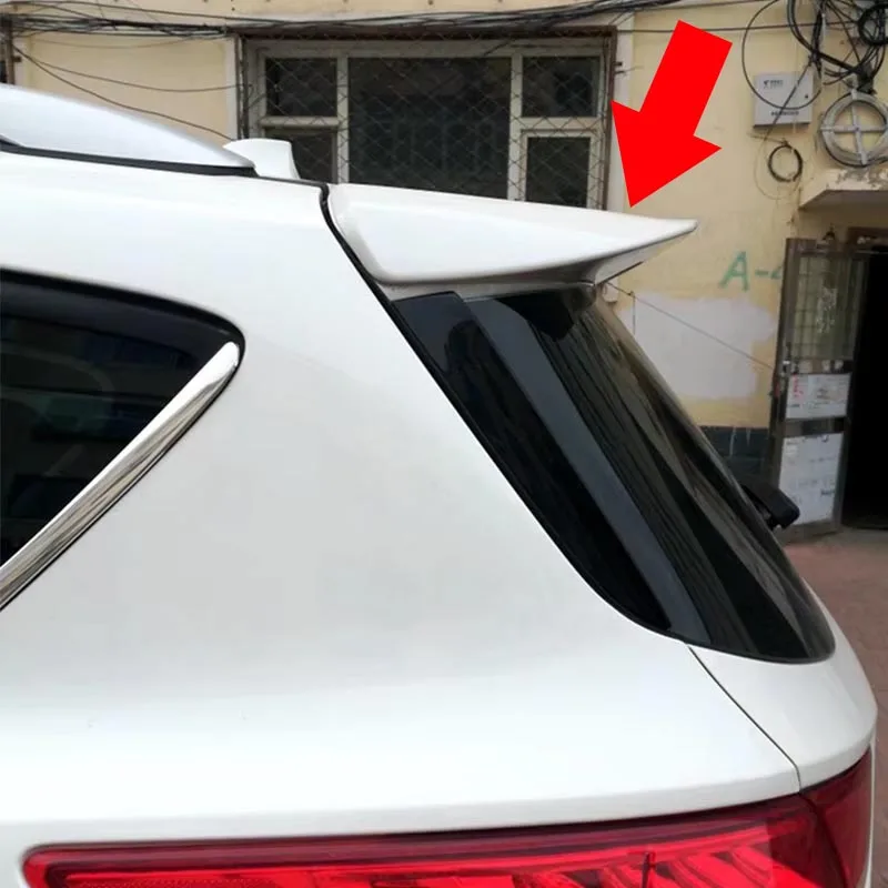Fit For Ford Kuga 2013-2019 New Kuga Painted Decorative Rear Spoiler Tail Wing ABS Car Accessories Exterior Upgrade Sport