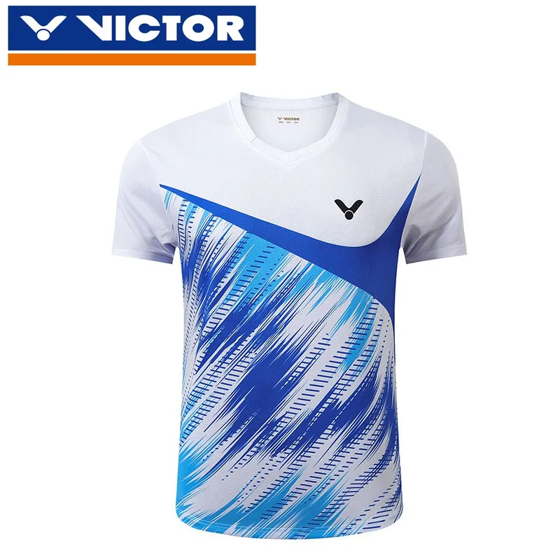 VICTOR Victory Badminton Clothing Men Competition Training Sportswear Breathable And Quick-drying Tennis And Table Tennis Shirt