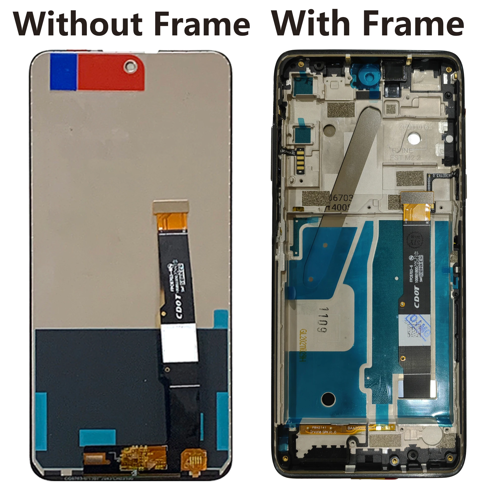 Original Touch Screen For TCL 20 5G T781 T781K T781H LCD Digitizer