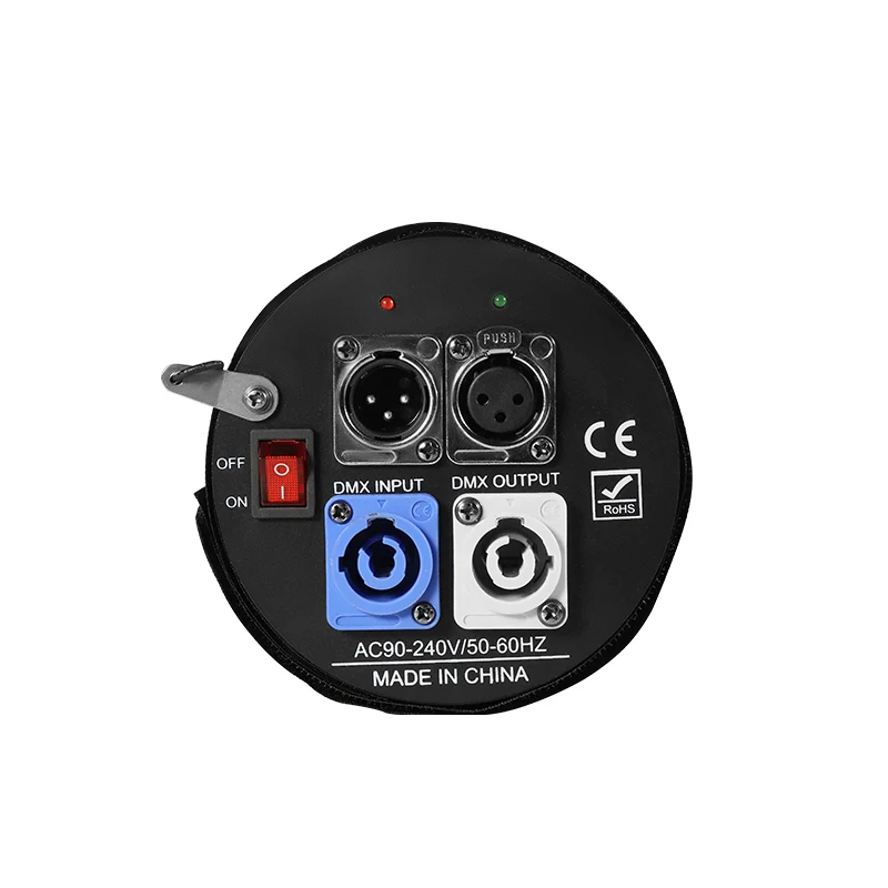 DMX 512 6 Port DMX Splitter And Amplifier Output  6 Channels For Dj Disco Stage Light Control