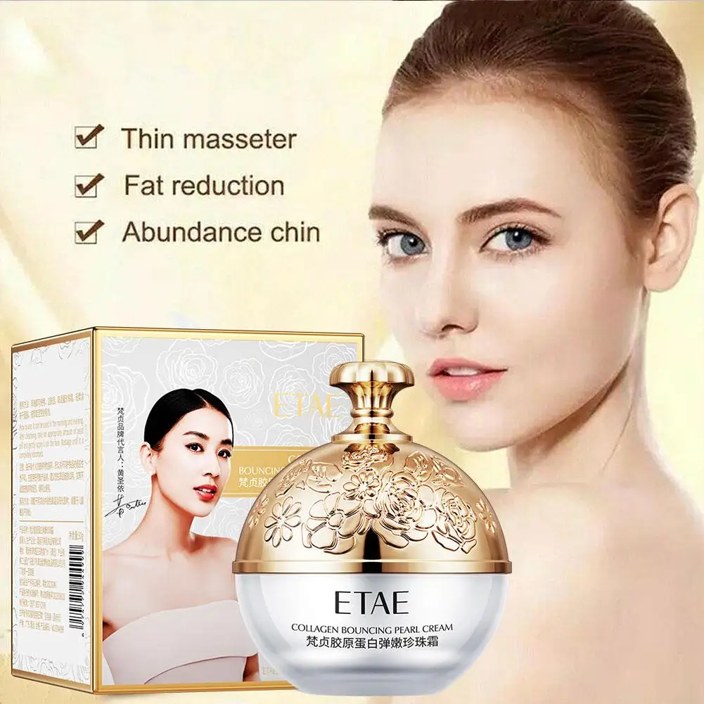 Collagen Pearl Ball Filling Facial Cream Lifting Firming Skin Care Moisturizing Korean Anti-wrinkle Whitening Cream Cream F U3O2