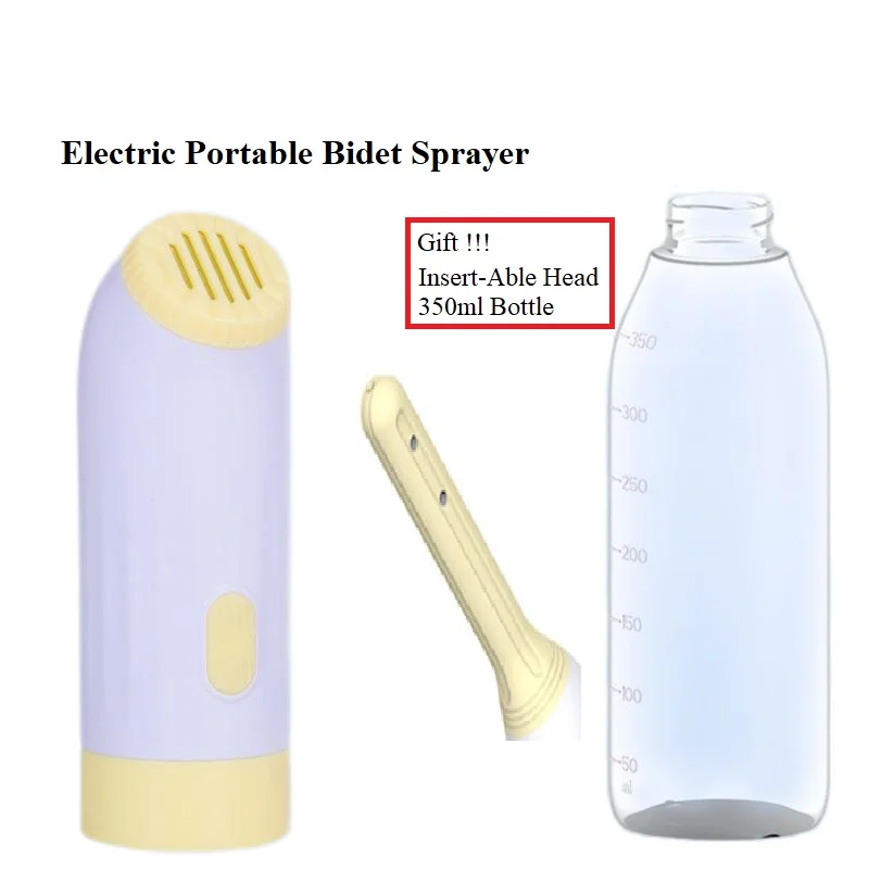 Новинка 2022, портативный ручной электрический биде-распылитель для путешествий, индивидуальный очиститель для ухода за ребенком, гигиена, бутылочка большой емкости с распылителем для мытья