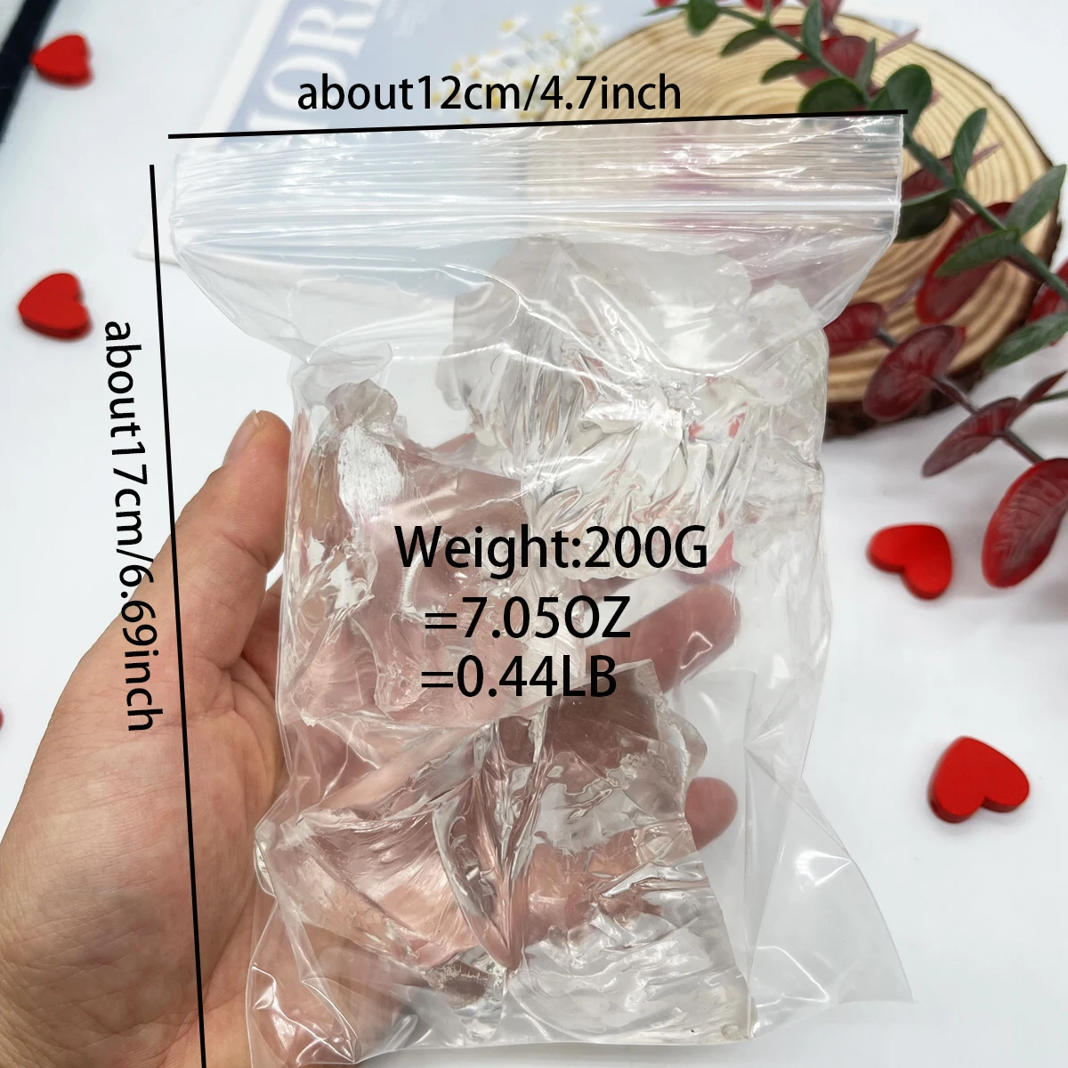 200g Crystal Transparent Jelly Wax DIY Handmade Aromatherapy Candle Material Creative Soft Jelly Wax ﻿