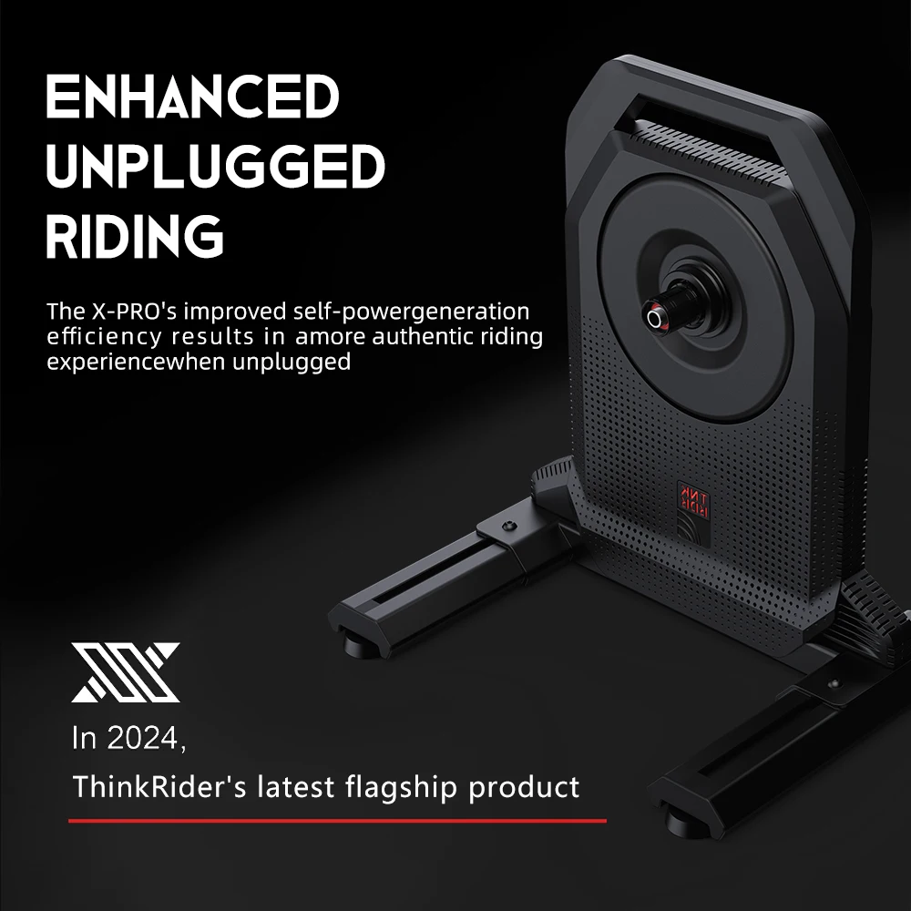 ThinkRider XXPRO Direct Drive Smart Bike Trainer Max 2500W Indoor Training Generate Electricity By Oneself Bicycle Roller image 3
