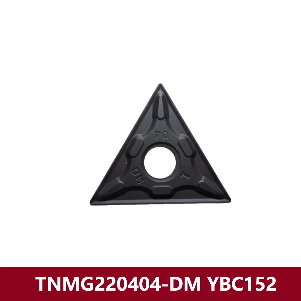 Original TNMG220408-DM YBC152 Machine Insert Turning Tools TNMG220408 TNMG 220408 DM CNC Lathe Cutter TNMG2204 TNMG22 TNMG432-DM