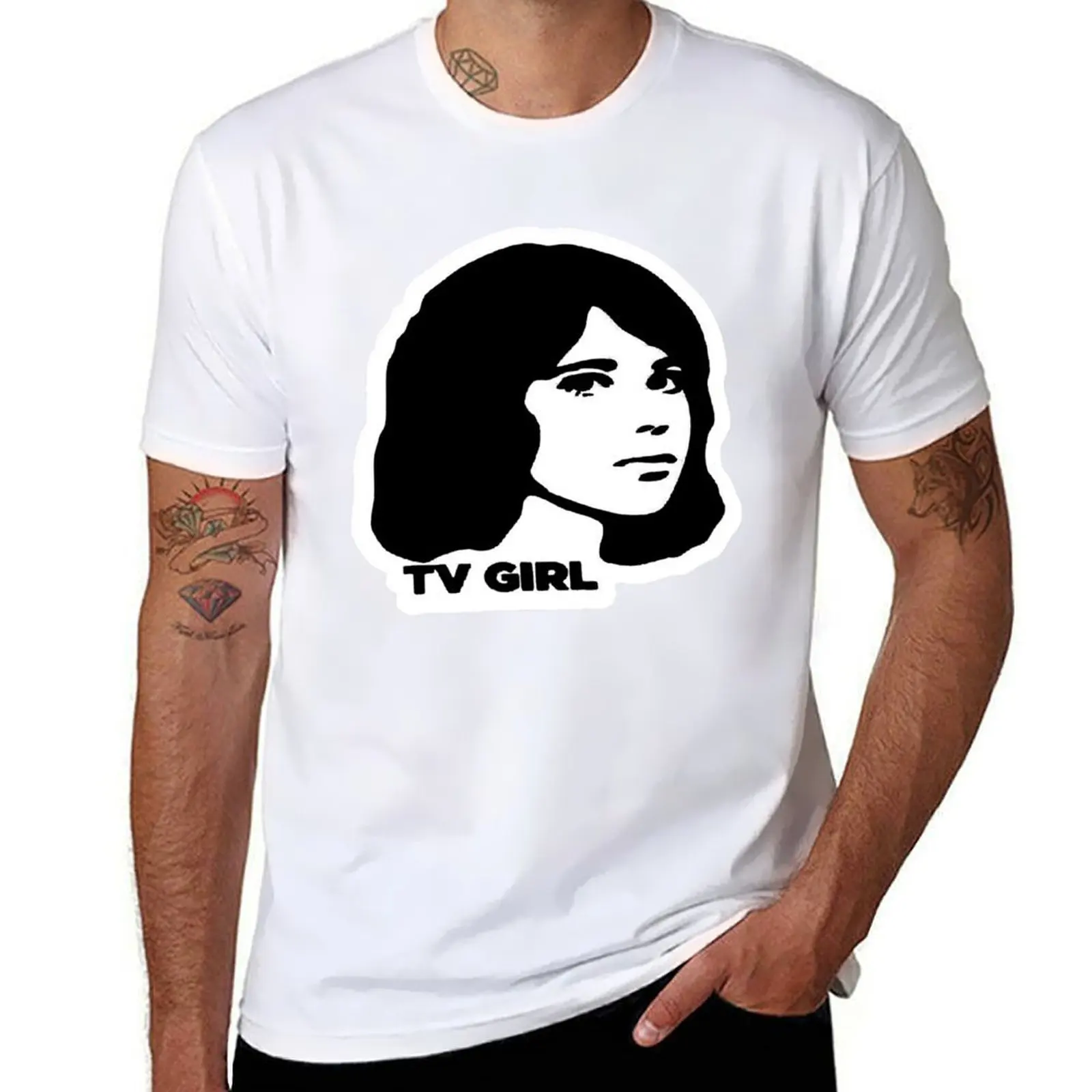

tv girl T-Shirt t shirt for man t shirts for man graphic tees T-Shirt