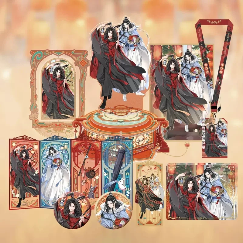 New Grandmaster Of Demonic Cultivation MDZS Music Box Acrylic Stands Lan Wangji, Wei Wuxian Bookmark Quicksand Ornaments