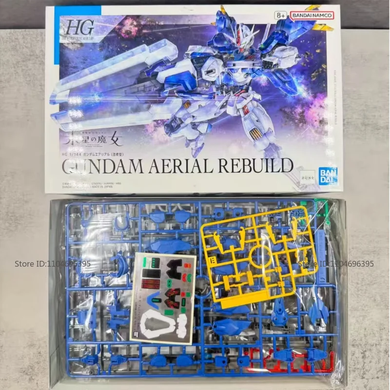 In Stock Brand New Gundam Model Toy GUNDAM AERIAL REBUILD Popular Fun Collection Assemble Mecha Figure Doll Holiday Movable Gift