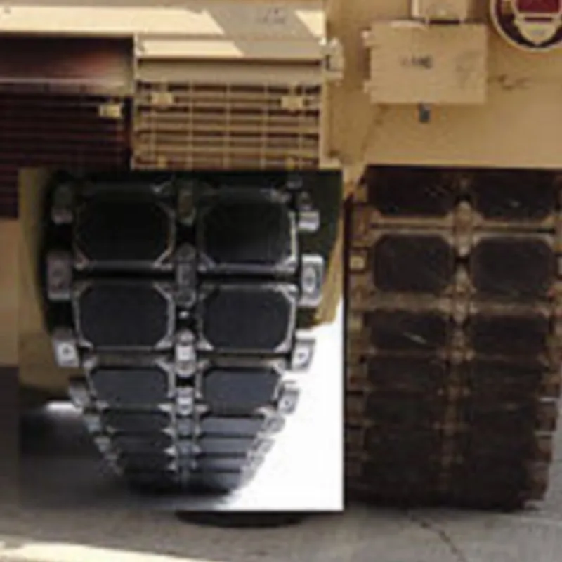 

Mato 1/16 M1A2 Abrams RC Tank Metal Tracks With Rubber Pads MT201 TH00907