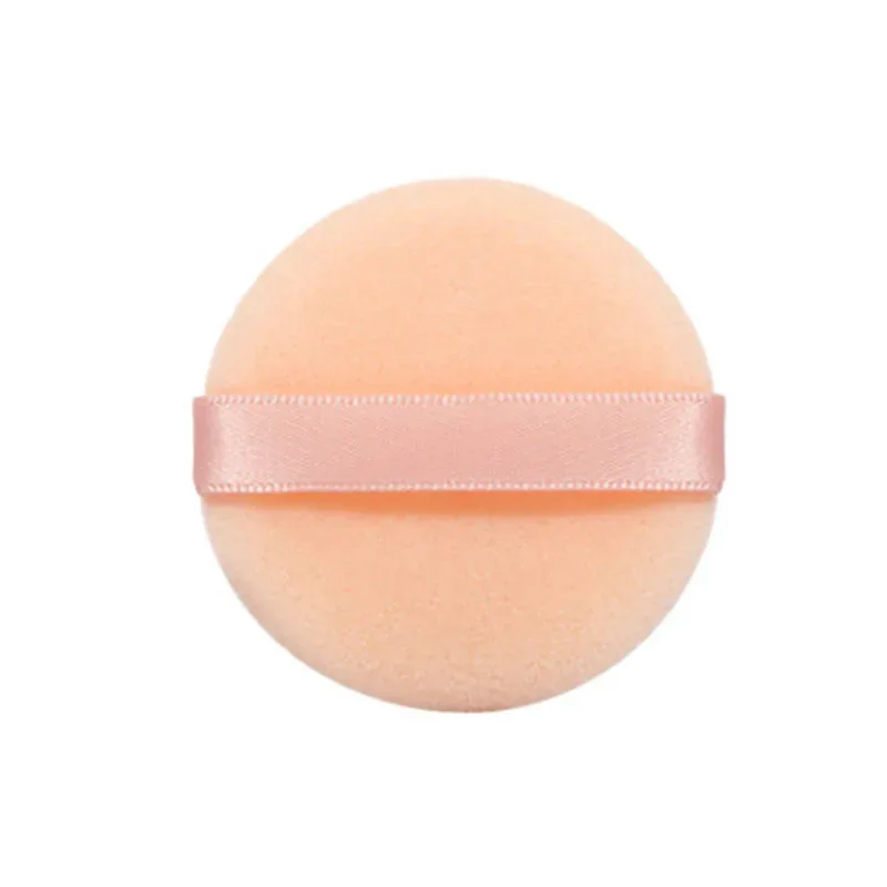 1～60個入り フェイスパウダーファンデーションパフ プロ仕様 丸型 ポータブル ソフト コスメパフ メイクアップファンデーションスポンジ ビューティーツール