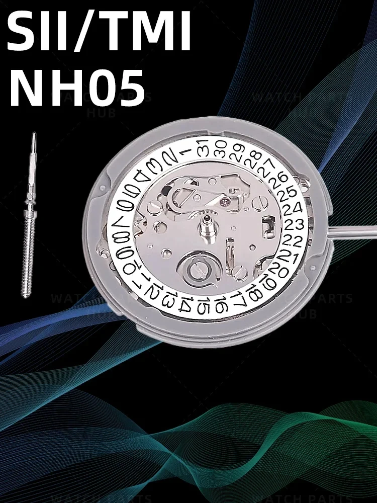 Genuine NH05A automatic mechanical JAPAN movement TMI NH05 Mouvement Date At 3 movement setting high precision mechanical