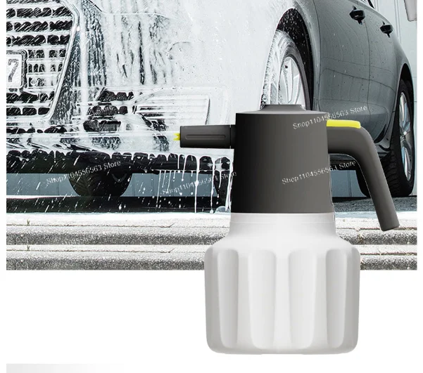 

Cordless Electric Sprayer 2L Pump with Foam Cannon Car Wash Gun Kit for Snow Foam Auto Detailing