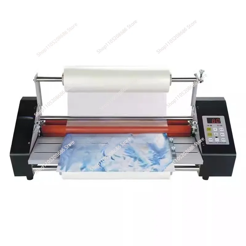 New Upgrade A2 Paper Laminating Machine 9460T  Four Roller Cold Hot Laminator Rolling Machine Film Photo Laminati