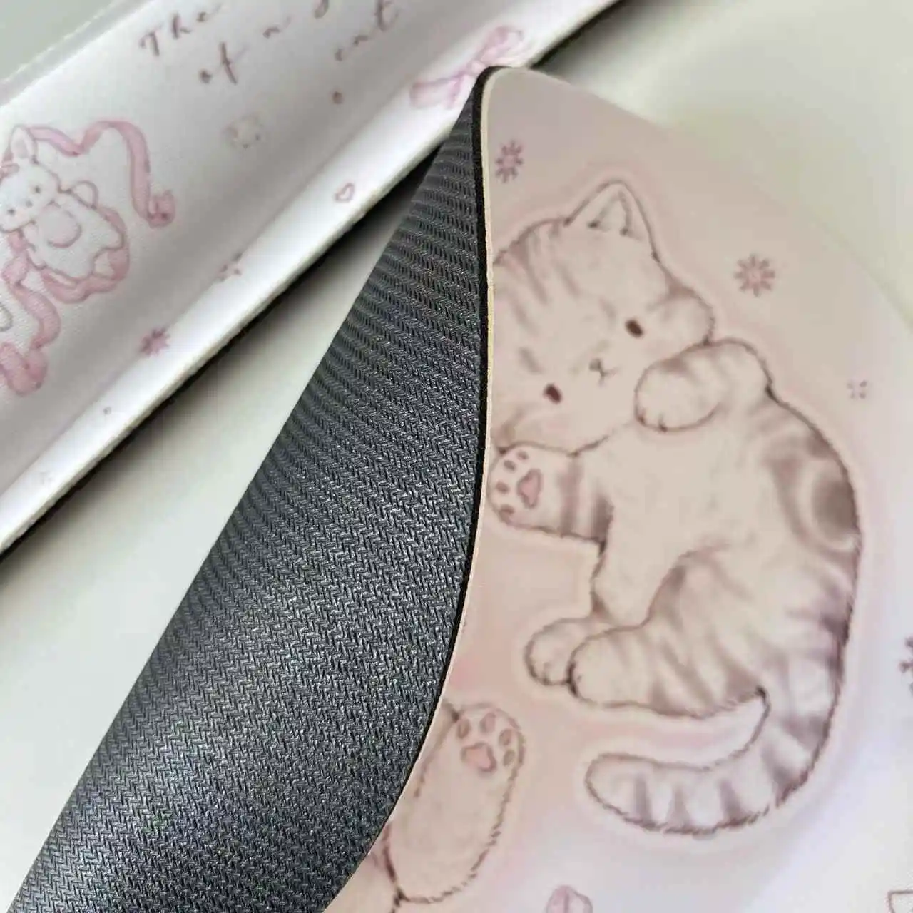 Original Hand Rest Mouse Pad Girls Desktop Office Study Computer Keyboard Mat Rubber Non-slip Bottom Memory Foam Cute Wrist Rest