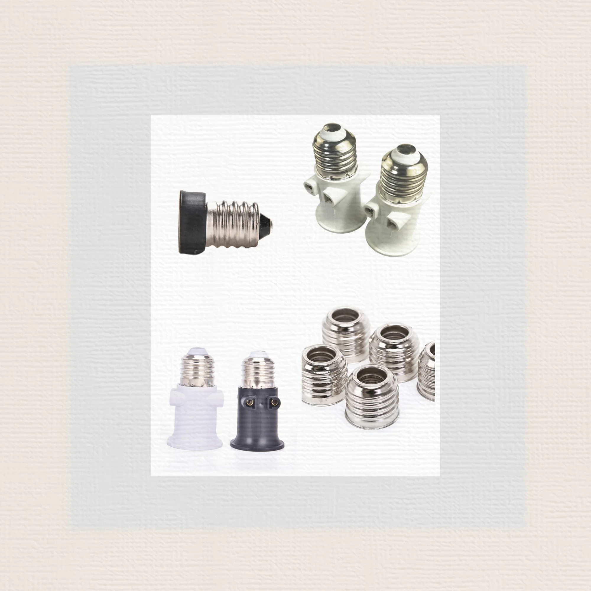 E27 Bulb Adaptor Lamp Holder E27 to E14 Lamp Holder Converter Socket Light Bulb Lamp Holder Adapter Plug Lighting Accessories
