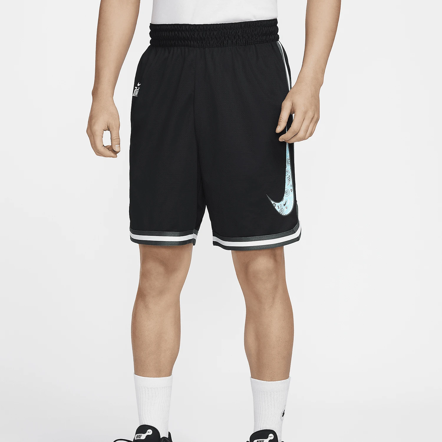Nike Official Genuine Basketball Series Dri-FIT Men's Loose Basketball Shorts HF6146-010
