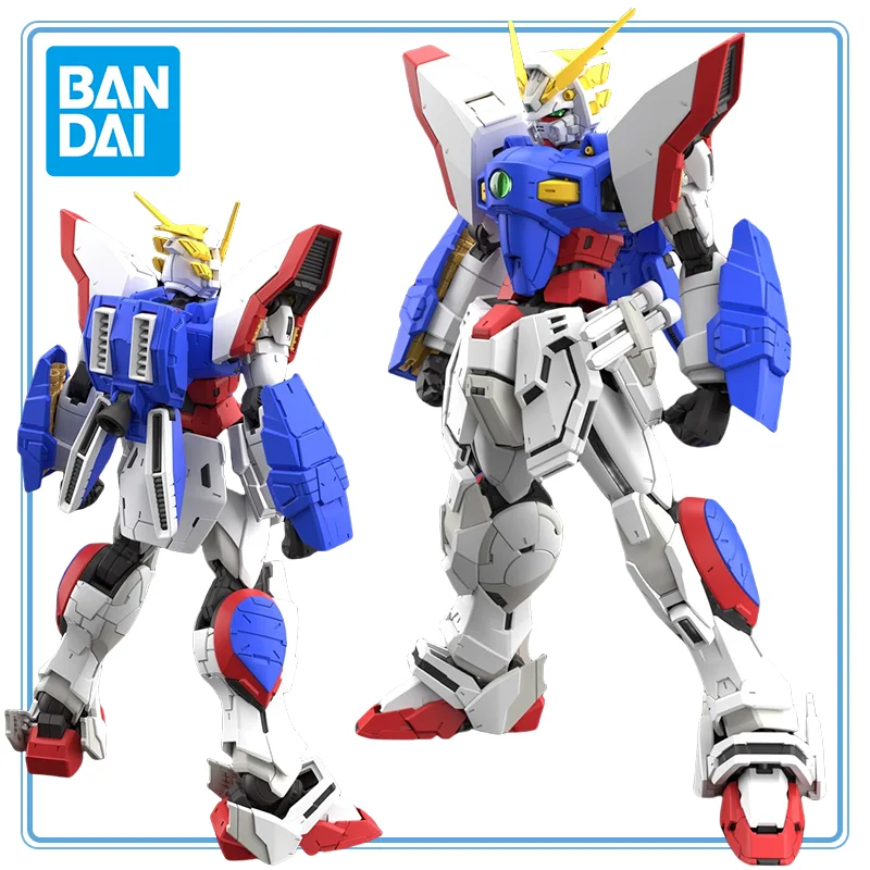

BANDAI Original Kidou Butouden G Gundam GF13-017NJ Shining Gundam RG 1/144 Anime Cartoon Garage Kit Action Figure