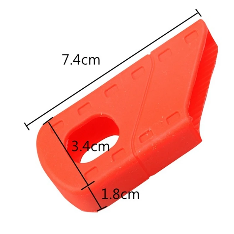 ชุดข้อเหวี่ยงยางจักรยานอเนกประสงค์2ชิ้นฝาครอบป้องกันข้อเหวี่ยงจักรยานเสือภูเขาจักรยานเสือหมอบแขนบูตแขนข้อเหวี่ยงสีดำ